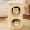 Hanamya Cat Tree Condo Tower, Beige 1 Hanamya Cat Tree Condo Tower, Beige -Pet Supplies Store 843502 MAIN. AC SS1800 V1682954437