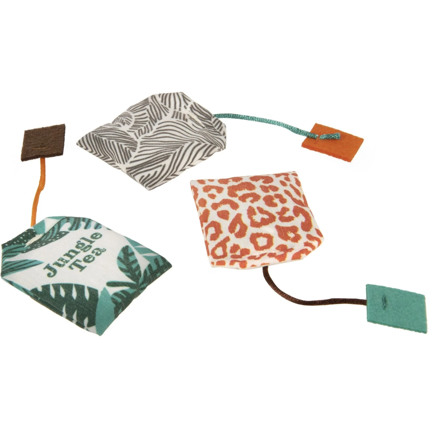 SmartyKat Instincts Tricky Tea HappyNip Silvervine & Catnip Filled Toss & Bat Cat Toys, 3-pack 7 SmartyKat Instincts Tricky Tea HappyNip Silvervine & Catnip Filled Toss & Bat Cat Toys, 3-pack - Image 5