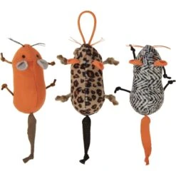 SmartyKat Instincts Safari Sneakers HappyNip Silvervine & Catnip Plush Cat Toys & Launcher Cat Toy, 3-pack & 1 Count -Pet Supplies Store 847206 PT3. AC SS1800 V1683730246