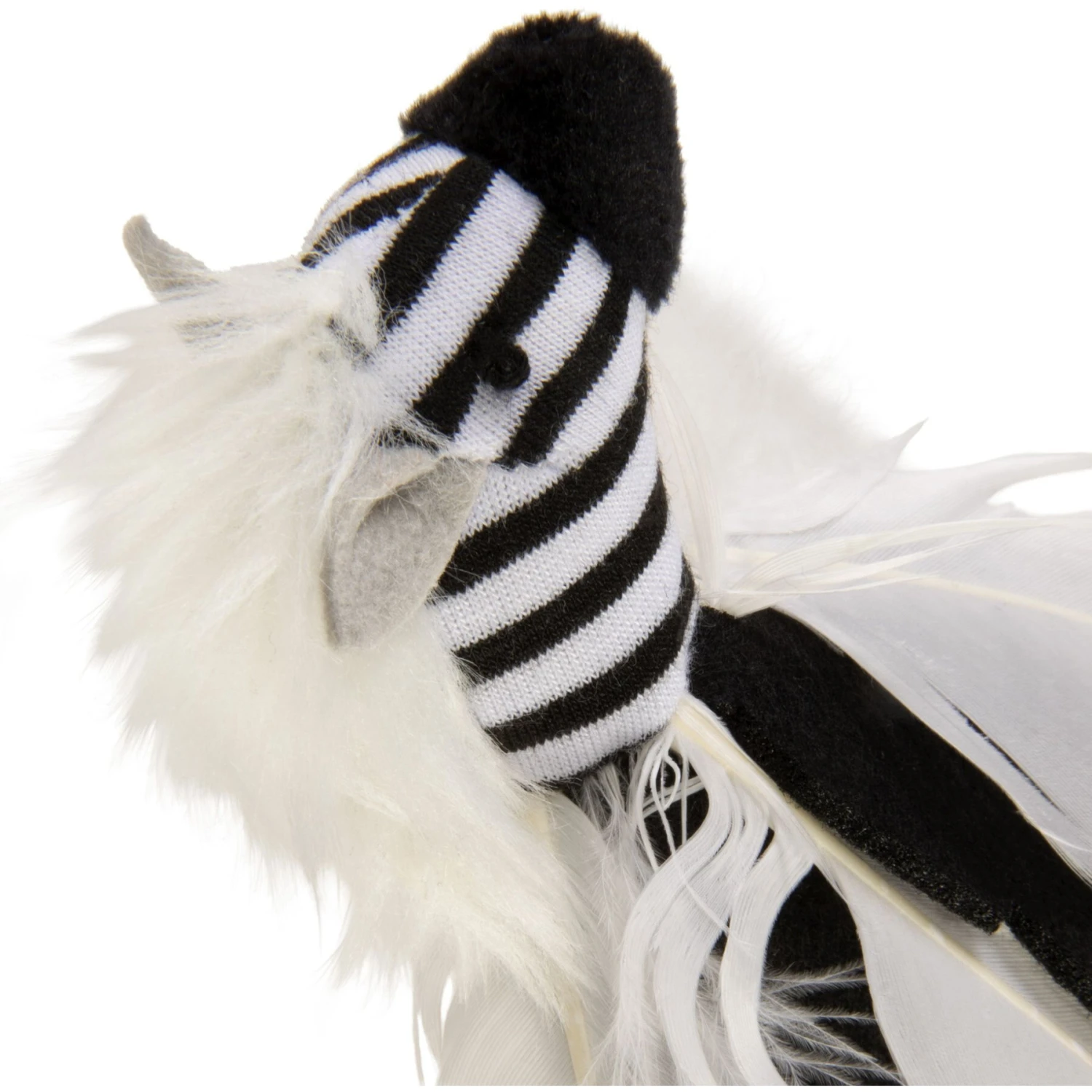 SmartyKat Instincts Zingy Zebra Feathered Toss & Chase With HappyNip Silvervine & Catnip Cat Toy 6 SmartyKat Instincts Zingy Zebra Feathered Toss & Chase With HappyNip Silvervine & Catnip Cat Toy - Image 4