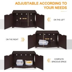 Yaheetech Cat Litter Box Enclosure -Pet Supplies Store 871886 PT4. AC SS1800 V1686248900