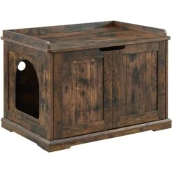 Unipaws Furniture Enclosure Decorative Storage Bench Cat Litter Box -Pet Supplies Store 880006 PT2. AC SS1800 V1686079646