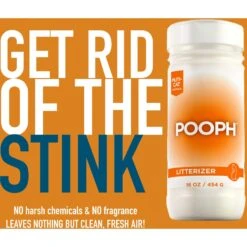 POOPH Kitty Litter Box Saver Cat Deodorizer, 16-oz Bottle -Pet Supplies Store 889046 PT3. AC SS1800 V1692030536
