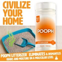 POOPH Kitty Litter Box Saver Cat Deodorizer, 16-oz Bottle -Pet Supplies Store 889046 PT8. AC SS1800 V1692030533