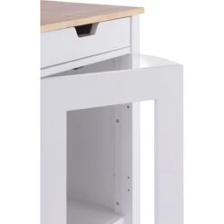 TRINITY 20-in Enclosure End Table With Drawer Cat Litter Box, White, Small 19 TRINITY 20-in Enclosure End Table With Drawer Cat Litter Box, White, Small -Pet Supplies Store 940742 PT8. AC SS1800 V1692302264