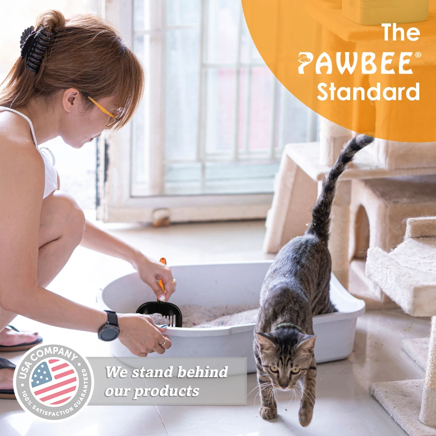 PAWBEE Cat Litter Scooper 6 PAWBEE Cat Litter Scooper - Image 4