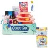 Goody Box Birthday Cat Toys, Treats & Collar & PetCakes Turkey Flavor Microwavable Birthday Cake Mix Kit With Fish Shaped Pan Cat Treats, 5-oz Bag -Pet Supplies Store 947294 MAIN. AC SS1800 V1693601872