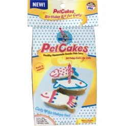 Goody Box Birthday Cat Toys, Treats & Collar & PetCakes Turkey Flavor Microwavable Birthday Cake Mix Kit With Fish Shaped Pan Cat Treats, 5-oz Bag 16 Goody Box Birthday Cat Toys, Treats & Collar & PetCakes Turkey Flavor Microwavable Birthday Cake Mix Kit With Fish Shaped Pan Cat Treats, 5-oz Bag -Pet Supplies Store 947294 PT5. AC SS1800 V1693600215