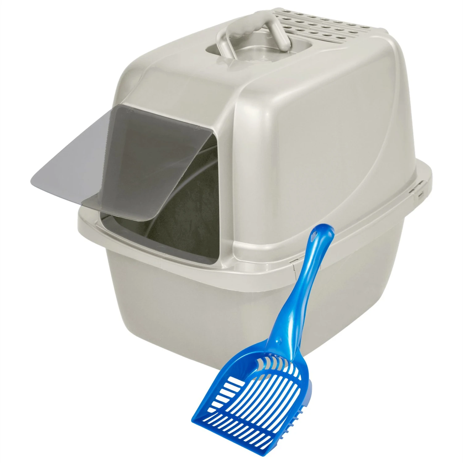 Van Ness Enclosed Cat Litter Pan & Van Ness Litter Scoop 3 Van Ness Enclosed Cat Litter Pan & Van Ness Litter Scoop