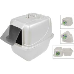 Van Ness Enclosed Cat Litter Pan & Van Ness Litter Scoop 9 Van Ness Enclosed Cat Litter Pan & Van Ness Litter Scoop -Pet Supplies Store 947638 PT2. AC SS1800 V1693600276