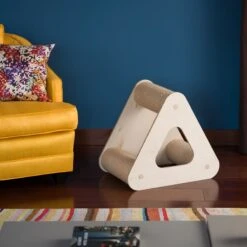 On2Pets Activity Pyramid Three Post Sisal Cat Scratcher, Beige 11 On2Pets Activity Pyramid Three Post Sisal Cat Scratcher, Beige -Pet Supplies Store 953294 PT2. AC SS1800 V1695239873