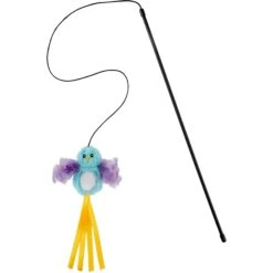 Frisco Colorful Springs Cat Toy & Frisco Bird With Feathers Teaser Wand Cat Toy With Catnip -Pet Supplies Store 962126 PT5. AC SS1800 V1694782921
