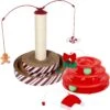 Frisco Holiday Santa Hat & Mistletoe Cat Tracks Cat Toy & Frisco Holiday Gingerbread Interactive Cat Scratcher Cat Toy With Catnip -Pet Supplies Store 986246 MAIN. AC SS1800 V1698258056